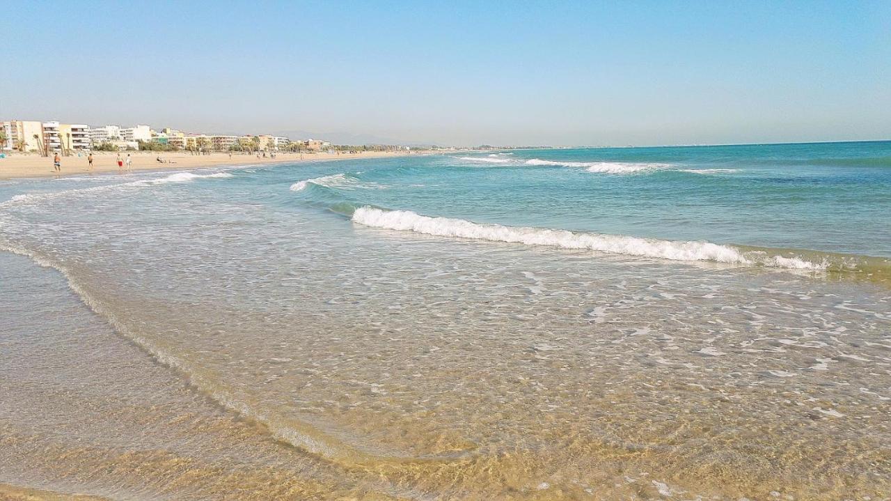 Apartamento Con Piscina Y Cerca De La Playa Canet d'En Berenguer Bagian luar foto
